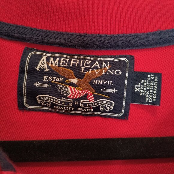 American Living Short Sleeve Polo Shirt XL - Picture 6 of 6